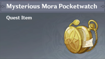 Genshin Impact - Mysterious Mora Pocketwatch