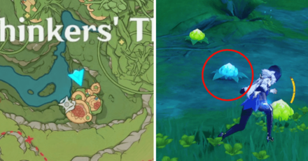 Genshin - Hydro Eidolon Puzzle 45 - Hidden Eidolon