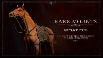 Diablo IV - How to Get Dustback Steed