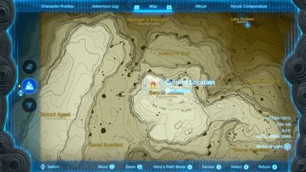 Tears of the Kingdom - Gerudo Summit Chasm