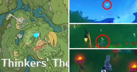 Genshin - Hydro Eidolon Puzzle 51 - Find the Hydro Eidolons