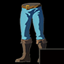 Hylian Trousers Light Blue Dye