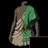 Archaic Tunic Green Dye