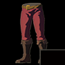 Hylian Trousers Crimson Dye