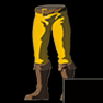 Hylian Trousers Yellow Dye