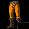 Hylian Trousers Orange Dye