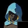 Hylian Hood Light Blue Dye
