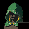 Hylian Hood Green Dye