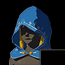 Hylian Hood Blue Dye