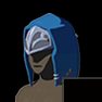 Zora Helm Blue Dye