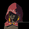 Hylian Hood Crimson Dye