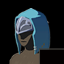 Zora Helm Light Blue Dye