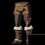 Barbarian Leg Wraps Brown Dye