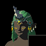 Charged Headdress Green Dye