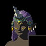 Charged Headdress Purple Dye