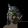 Charged Headdress Black Dye