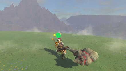 Charge Attack with Boulder Breaker