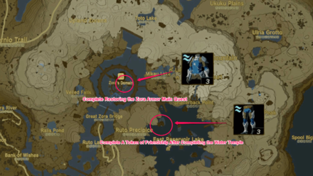 TOTK - Zora Set Location