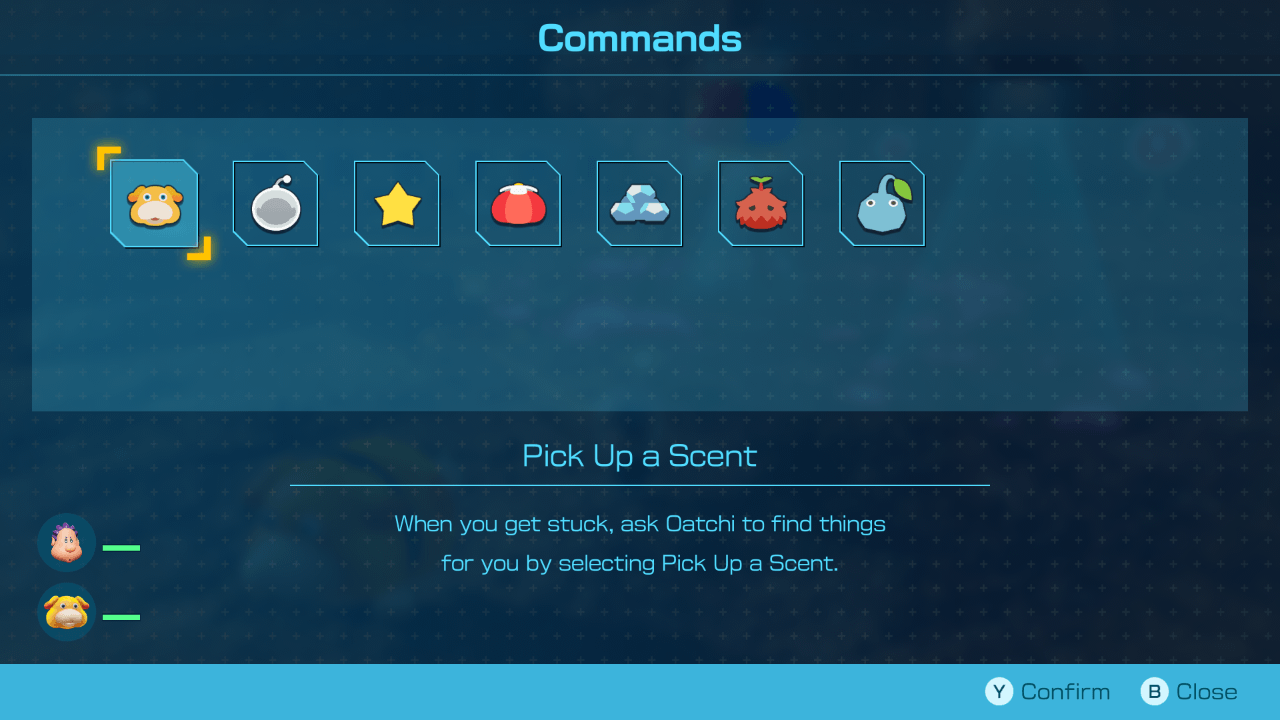 Pikmin 4 - Oatchi Track Command