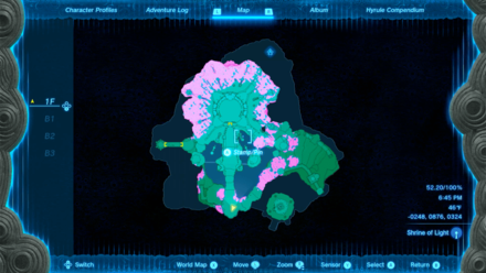 Tears of the Kingdom TOTK - Hyrule Castle 1F