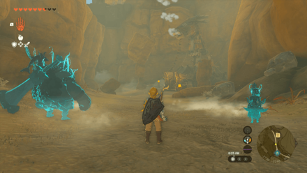 Zelda Tears of the Kingdom TOTK - Gerudo Canyon Stable Overworld