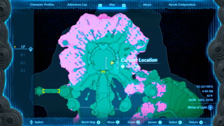 1F - Royal Broadsword Map