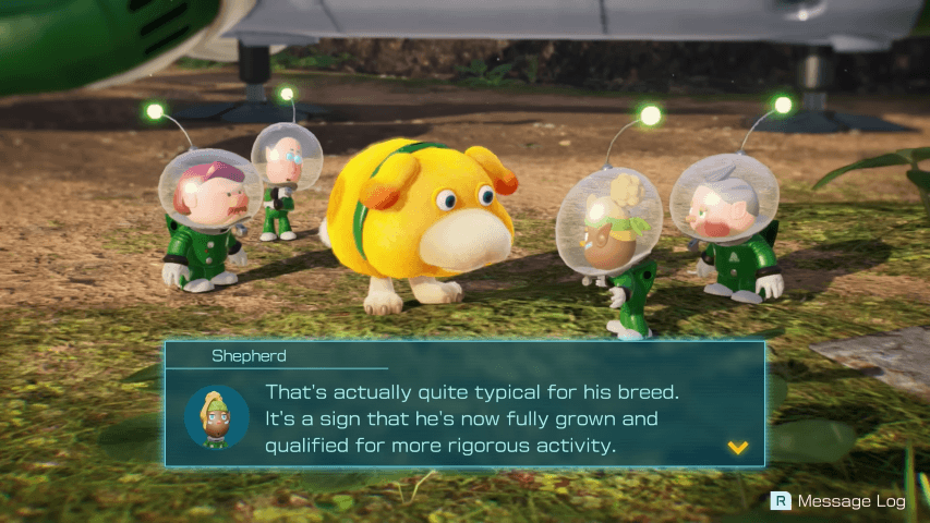 Pikmin 4 - Oatchi Growth