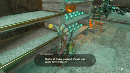 Zelda Tears of the Kingdom TotK - Restock Crystallized Charges #1