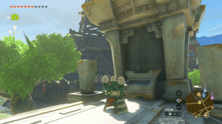 Zelda Tears of the Kingdom TotK - Lookout Landing Steward Construct