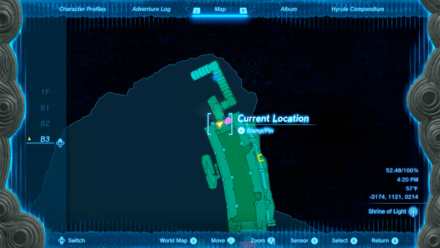 B3 - Royal Guard Boots Map
