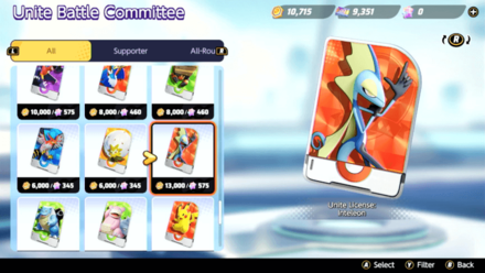 Pokemon UNITE - Inteleon Post-release Price and Cost.png