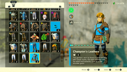 Tears of the Kingdom TOTK - Champion