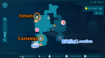 Pikmin 4 - Last-Frost Cavern 1st Floor Map