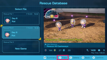 Pikmin 4 - Copy Save Data
