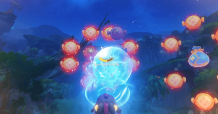 Genshin - Stage 4 - Shoot at the Target Balls Fast