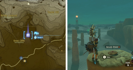 Zelda Tears of the Kingdom TotK - Gerudo Shield