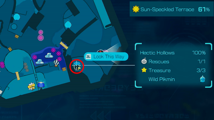 Pikmin 4 - Hectic Hollows Map Location