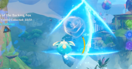 Genshin - Sojourns of the Barking Fox Stage 4 - Go through the opening in the center