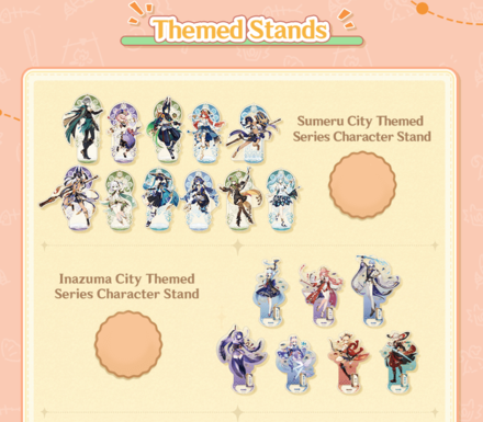 Genshin - HoYoFest 2023 - Genshin merchandise 3