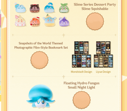 Genshin - HoYoFest 2023 - Genshin merchandise 6