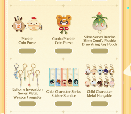 Genshin - HoYoFest 2023 - Genshin merchandise 12
