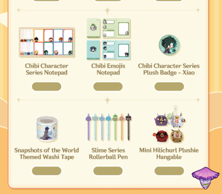 Genshin - HoYoFest 2023 - Genshin merchandise 13