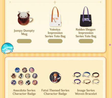 Genshin - HoYoFest 2023 - Genshin merchandise 11