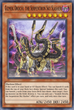 Gizmek Orochi, the Serpentron Sky Slasher