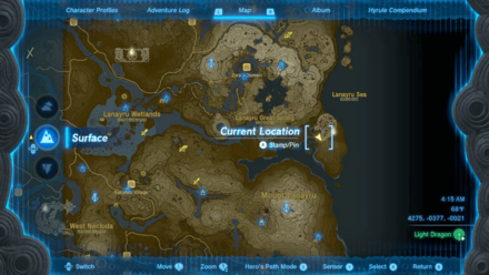 TOTK - Rubber Tights Location