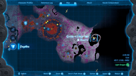 TOTK - Tunic of Twilight Location