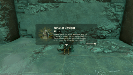 Tunic of Twilight Location