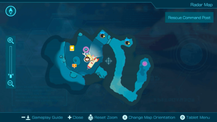Pikmin 4 - Rescue Command Post Map Location