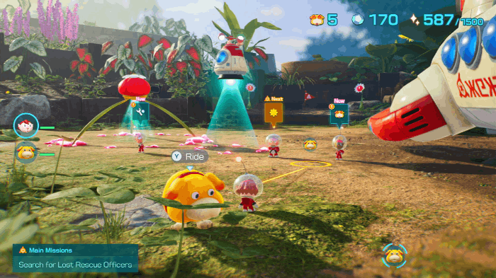 Pikmin 4 - Rescue Command Post Surface