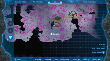 TOTK - Cap of the Hero Location